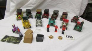 A quantity of un-boxed Matchbox Models of Yesteryear.