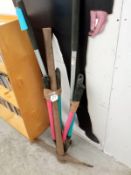 A good lot of garden tools