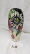 A 2010 signed Moorcroft vase.