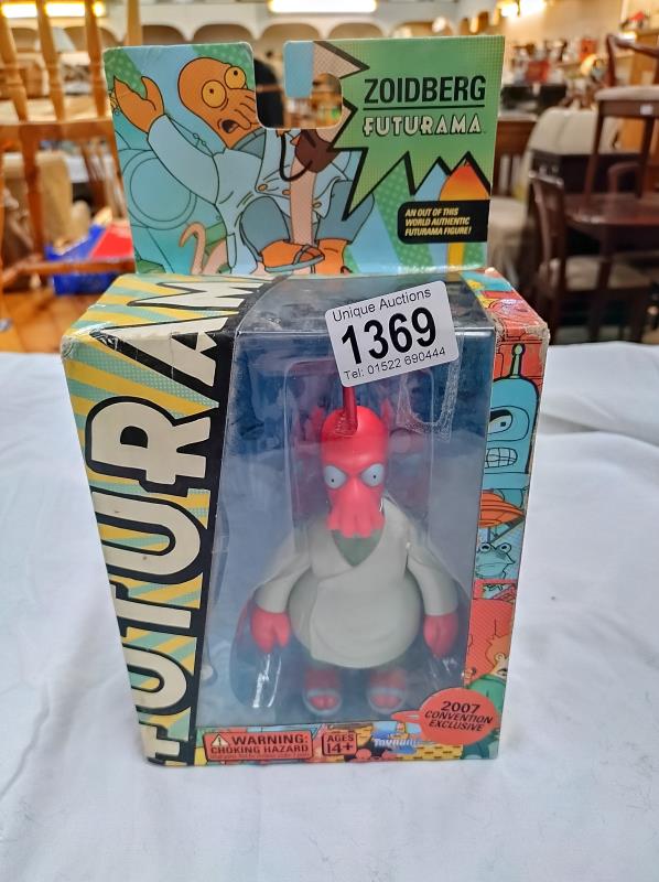 Rare boxed Toynami FUTURAMA - ZOIDBERG 2007 Convention Exclusive Action Figure