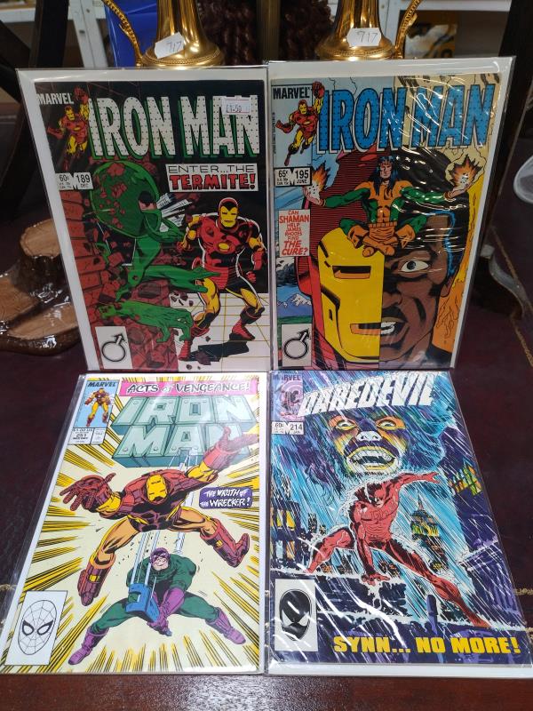 A quantity of marvel comics including 23 x Iron Man, Daredevil, Fantastic Four etc - Image 3 of 11