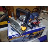 A boxed biscuit jointer, in 'as new' condition.