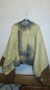 A vintage Chinese silk cape/jacket, a/f.