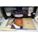 A quantity of Pope related collectables & books including John Paul II COLLECT ONLY