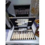 2 boxed cutlery sets COLLECT ONLY