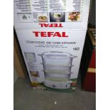 A Tefal steam cuisine 1000 turbo diffusion steamer. COLLECT ONLY