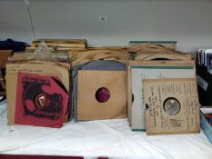 A quantity of 78's. 1940's-50's pop and dance.