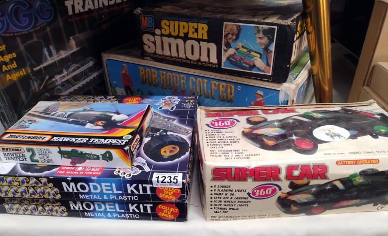 A boxed MB electronics Super Simon, Bob Hope golfer etc, all unchecked COLLECT ONLY - Image 3 of 3