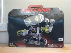 A Meccano engineering and Robotics M.A.X. believed complete, as is.