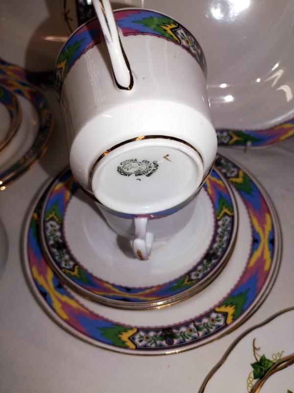 A Colclough Ivy pattern and a second china tea set COLLECT ONLY - Image 3 of 5