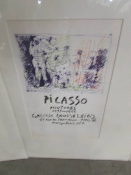 Pablo Picasso (1881-1973) Three lithographic prints of which two are plate signed, - Image 3 of 4