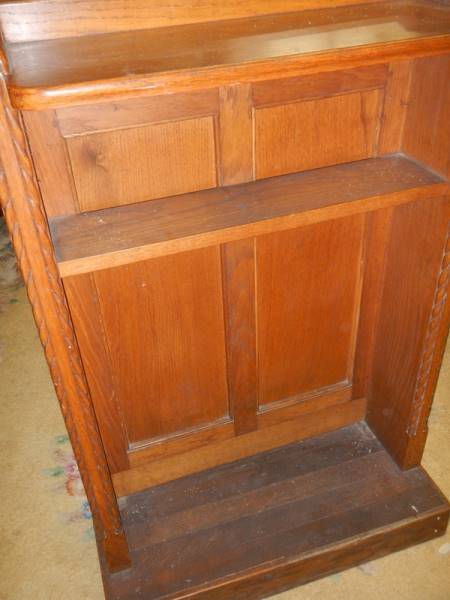 A small church lectern, in good condition, COLLECT ONLY. - Image 2 of 2