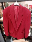 A C&A red jacket (38 S)