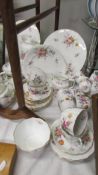 In excess of 45 pieces of Royal Crown Derby Posies porcelain, COLLECT ONLY.