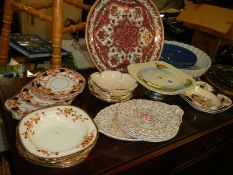22 china plates and bowls COLLECT ONLY.