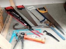 A collection of quality saws & Stilson's etc.