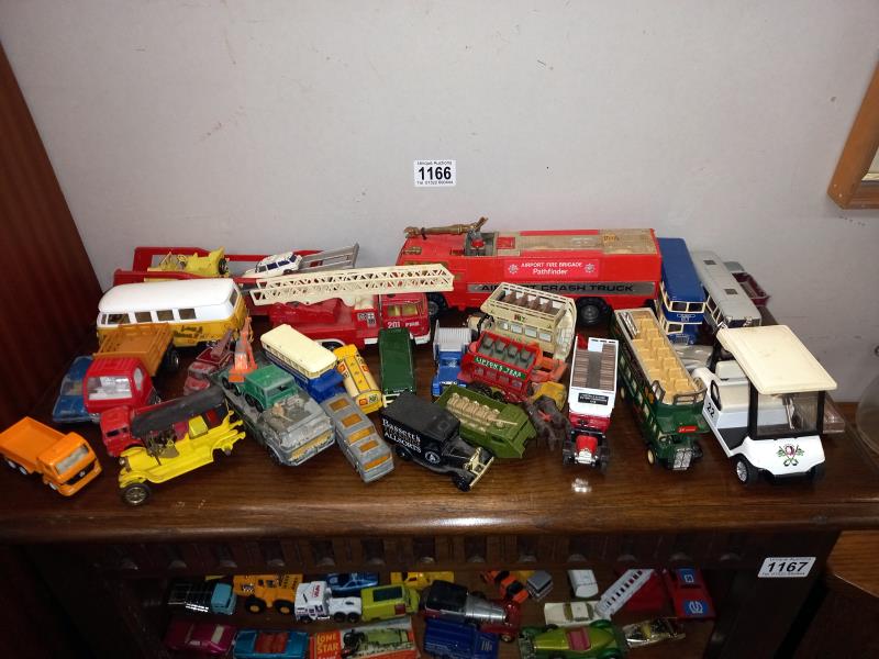 A mixed selection of play worn die cast including Diny, Matchbox & Lledo etc. - Image 2 of 4