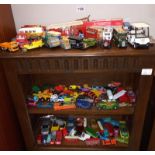 A mixed selection of play worn die cast including Diny, Matchbox & Lledo etc.