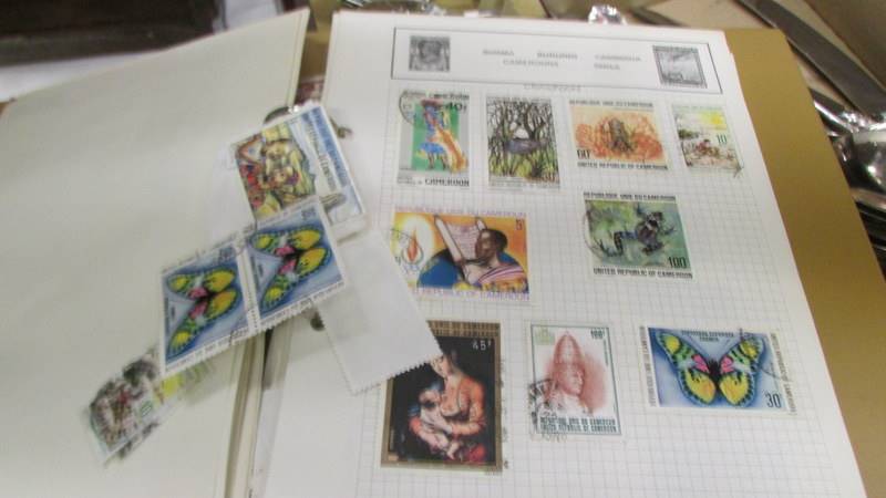 Eight albums of UK and world stamps. - Image 3 of 5