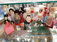 A quantity of Doll's of the world