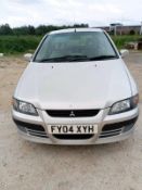 A 2004 Mitsubishi Spacestar, automatic 1584cc. MOT up to 29th March 2023 A/F