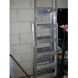 Two aluminium step ladders. COLLECT ONLY.