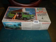 A Revell boxed 1/25 scale VW Westfalia camper Joker 2 model kit, unused.