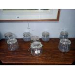 8 spring lid jars