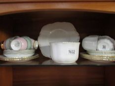 Two part tea sets etc., COLLECT ONLY.