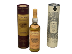 Whisky to include a bottle of Ten Years Old The Glenmorangie and a bottle of Oban 14 Single Malt