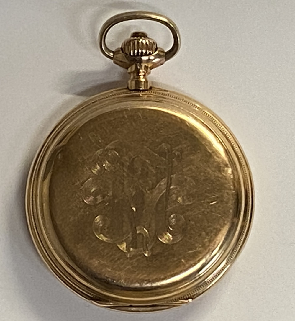 A fine 18ct gold Lange and Sohne Pocket Watch. (114 gms) - Image 4 of 8