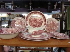 A quantity of Meakin dinner ware, COLLECT ONLY.