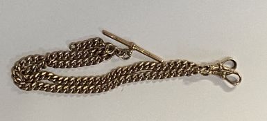 A 9ct gold Albert Chain weight 30g, length 39.5cm.