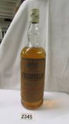 A bottle of Strathfillan Scotch whisky.