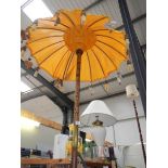 A decorative parasol.