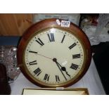 A vintage style Quartz wall clock with 30cm face