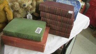 5 volumes of Lloyds Natural History, 1 x Birds of Our Country and 1 x Butterflied, Moths and insects