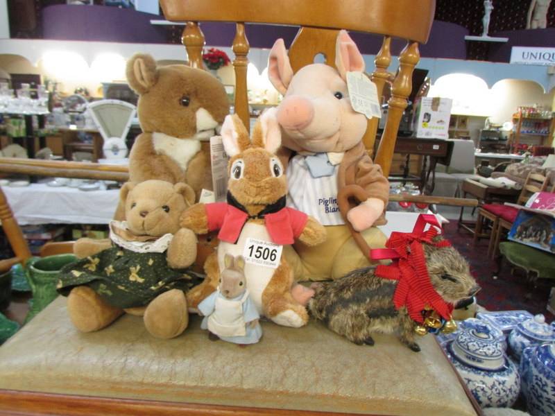 A good lot of soft toys including Beatrix Potter. - Image 2 of 6