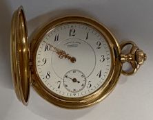 A fine 18ct gold Lange and Sohne Pocket Watch. (114 gms)