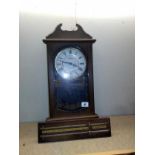 A Windsor quartz wall clock and snooker score board