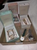 6 assorted wristwatches
