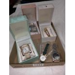 6 assorted wristwatches
