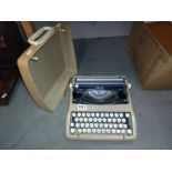 An Empire Corona De-Luxe typewriter