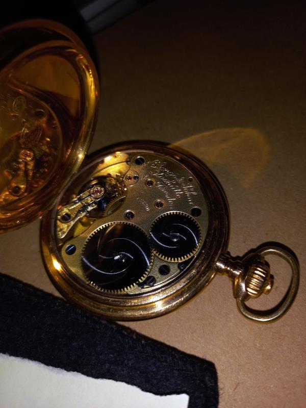 A fine 18ct gold Lange and Sohne Pocket Watch. (114 gms) - Image 6 of 8
