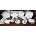 A Colclough Ivy pattern and a second china tea set COLLECT ONLY
