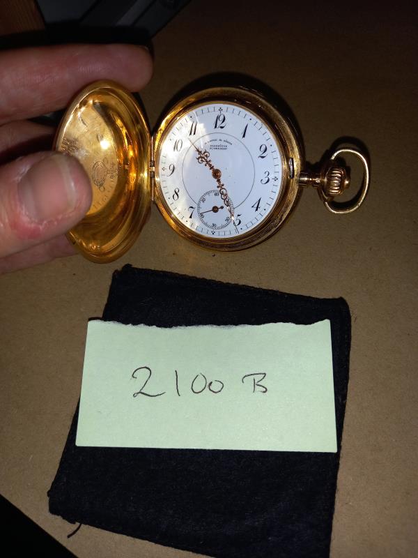 A fine 18ct gold Lange and Sohne Pocket Watch. (114 gms) - Image 5 of 8