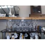 A good lot of drinking glasses