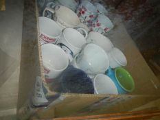 A box of mugs. COLLECT ONLY.
