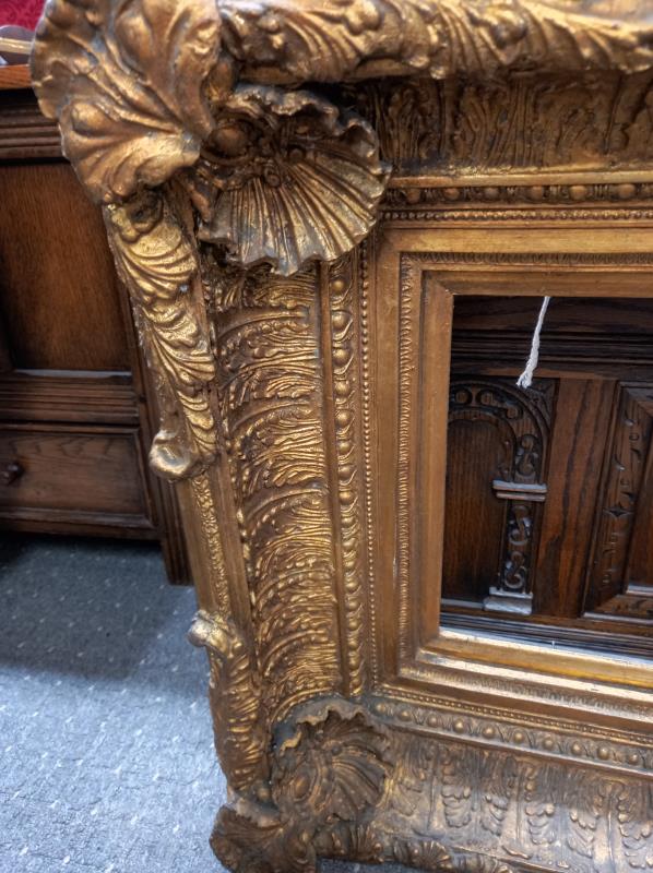 A heavy gilded picture frame. COLLECT ONLY. - Image 2 of 5