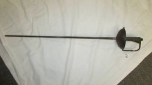 An old fencing sword. COLLECT ONLY.